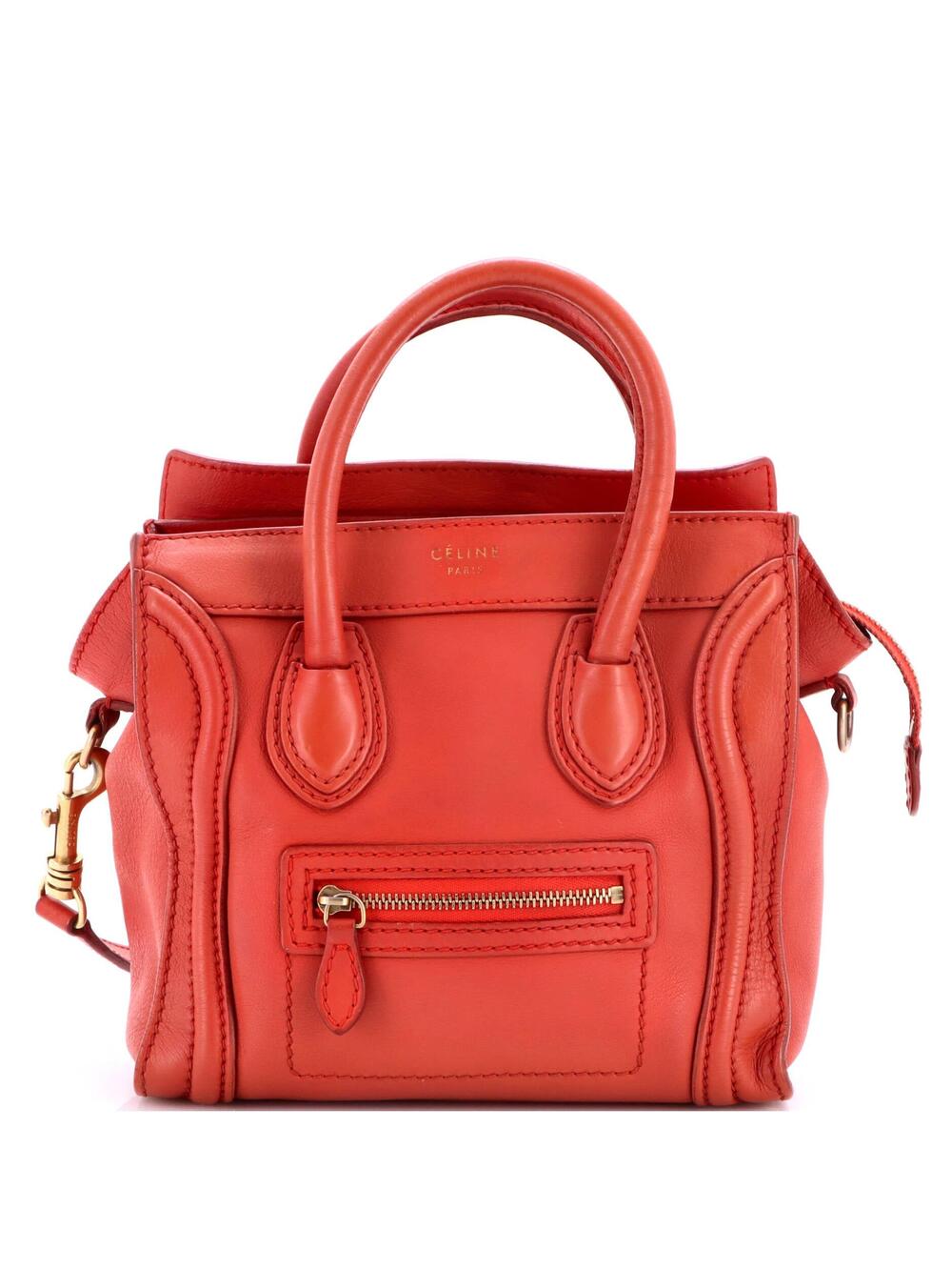 Celine Luggage Bag Smooth Leather Nano #331656C12B